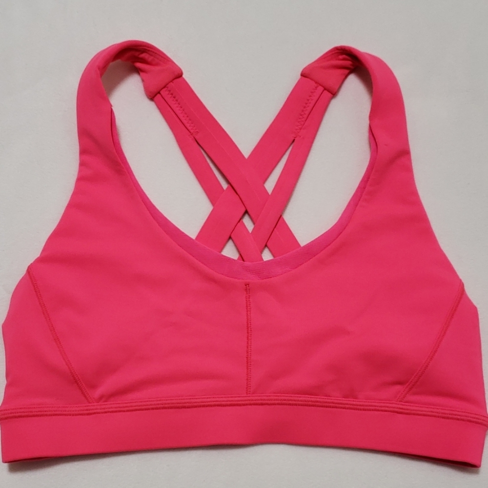 Salmon lululemon bra - Picture 2 of 6